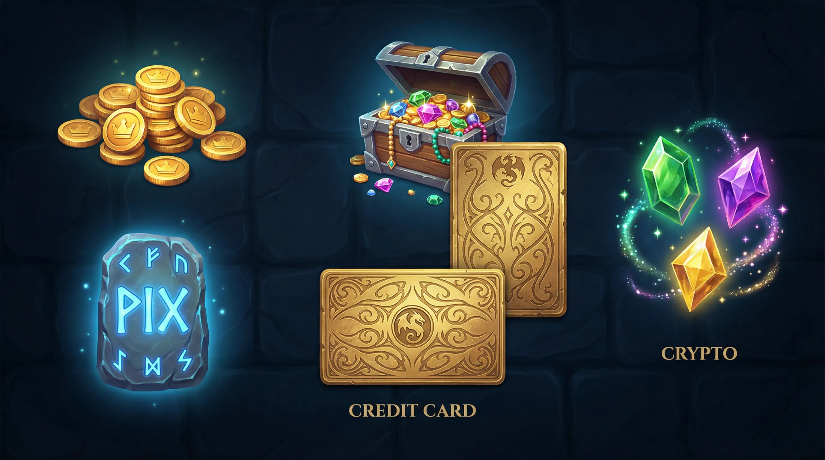 Métodos de Pagamento betnacional - PIX, Cartões, Crypto